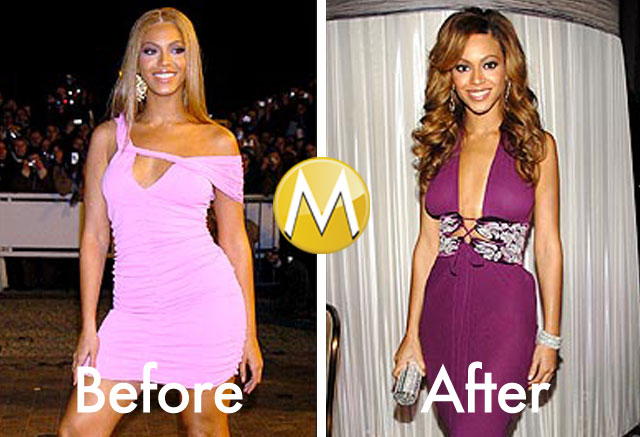 beyonce before and after weight loss