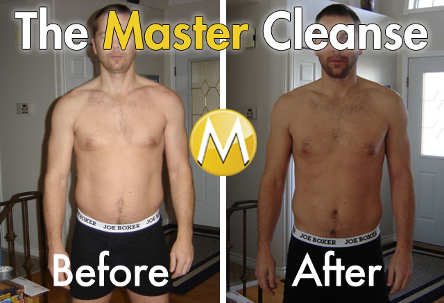 10 day master cleanse before and after pictures